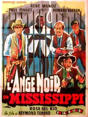 affiche du film L'ange noir du Mississippi