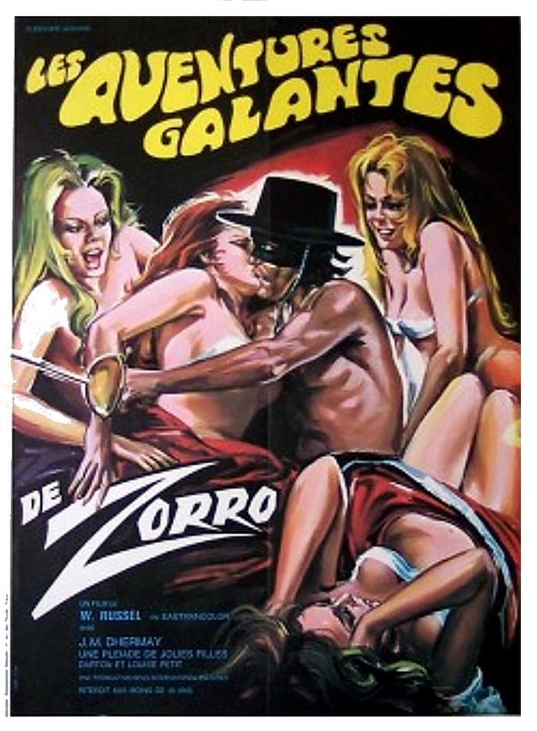 affiche du film Les aventures galantes de Zorro