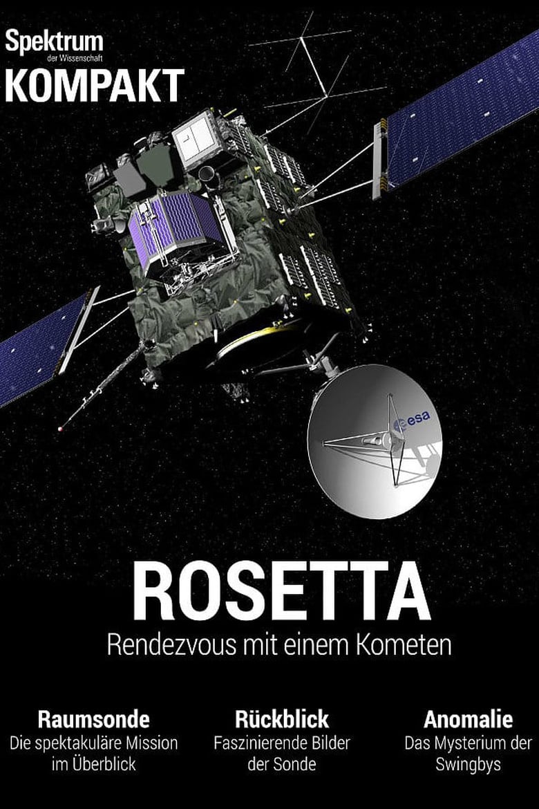 affiche du film L'Odyssée Rosetta : 900 jours sur une comète