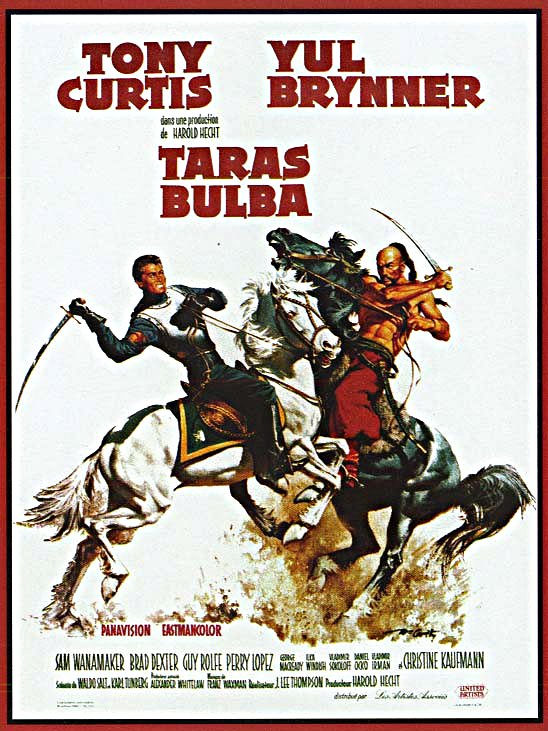 affiche du film Taras Bulba (1962)