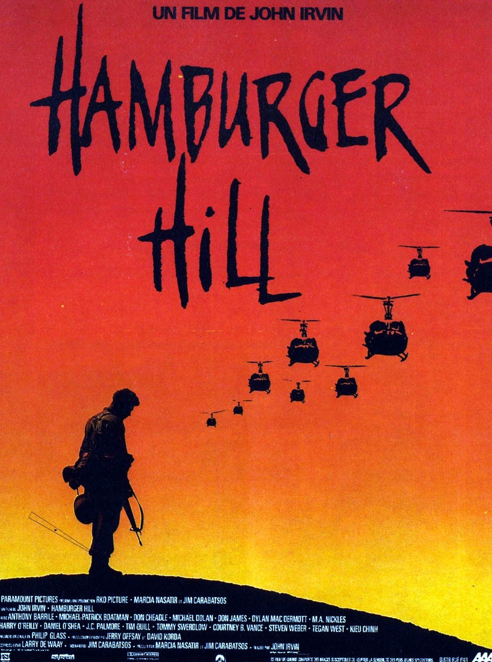 affiche du film Hamburger Hill
