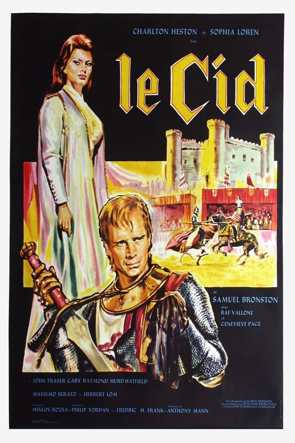 affiche du film Le Cid