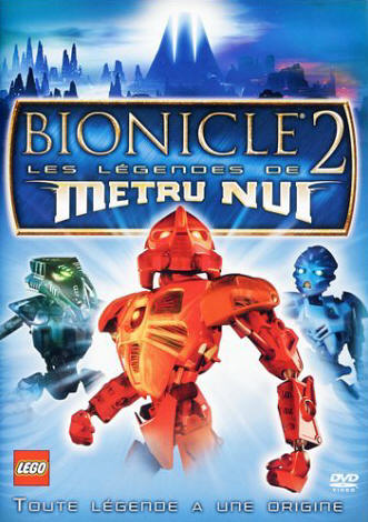 affiche du film Bionicle 2 : Les légendes de Metru Nui