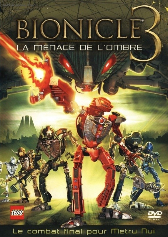 affiche du film Bionicle 3 : La menace de l'ombre