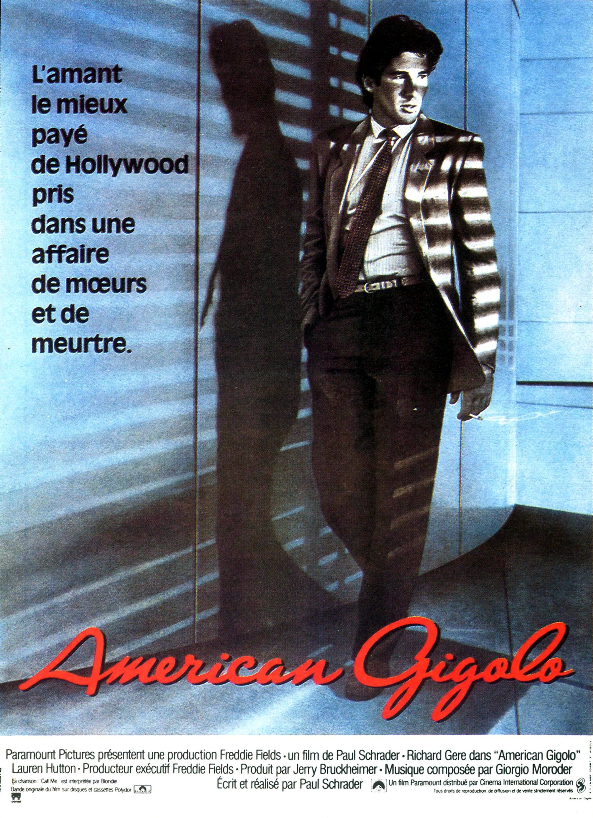 affiche du film American Gigolo