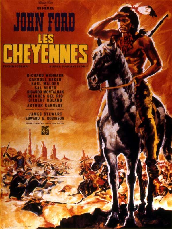 affiche du film Les Cheyennes