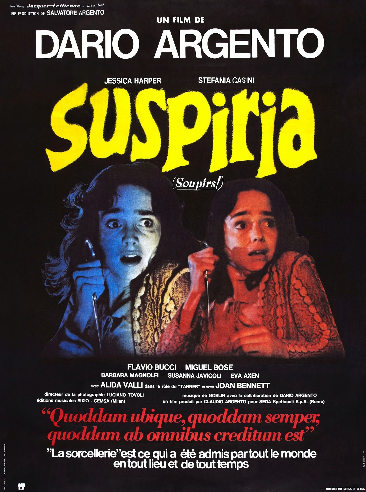 affiche du film Suspiria