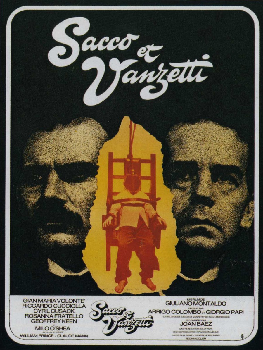 affiche du film Sacco et Vanzetti