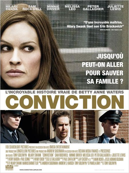 affiche du film Conviction (2010)