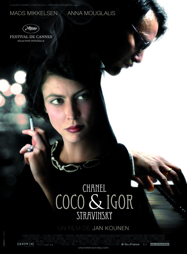 affiche du film Coco Chanel & Igor Stravinsky