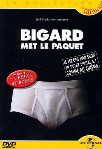 affiche du film Jean-Marie Bigard: Bigard met le paquet
