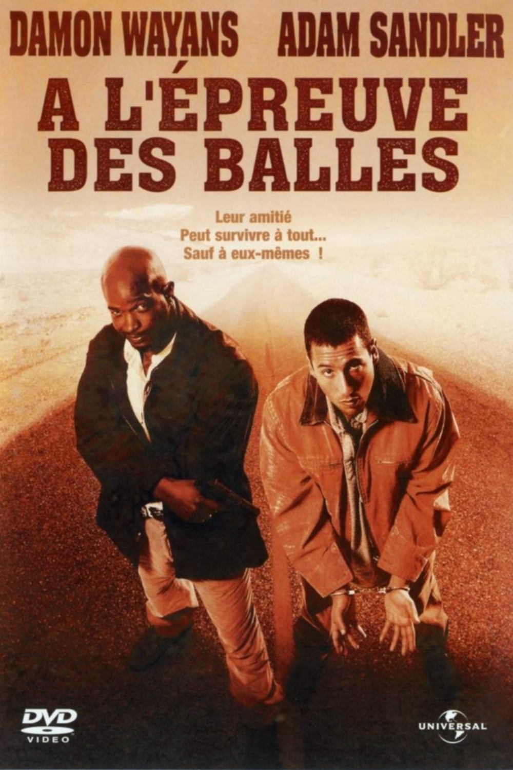 affiche du film À l'épreuve des balles (1996)
