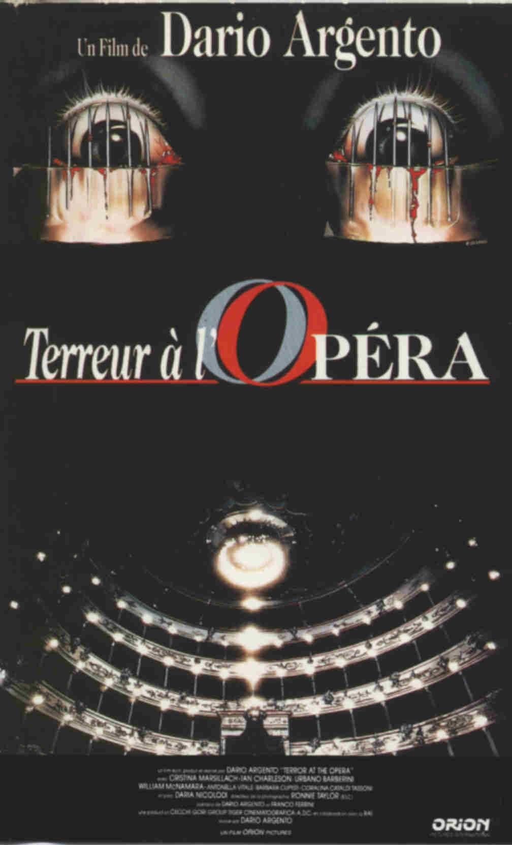 affiche du film Terreur à l'opéra