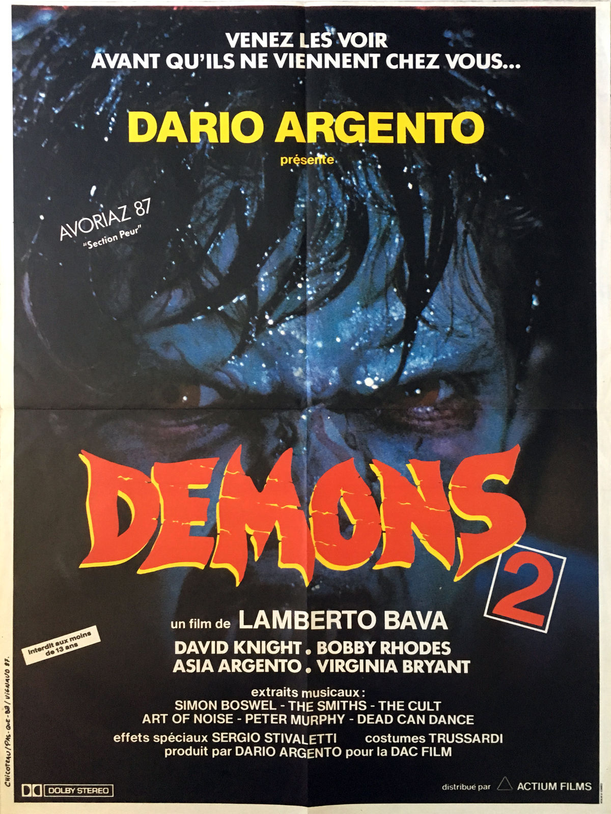 affiche du film Démons 2