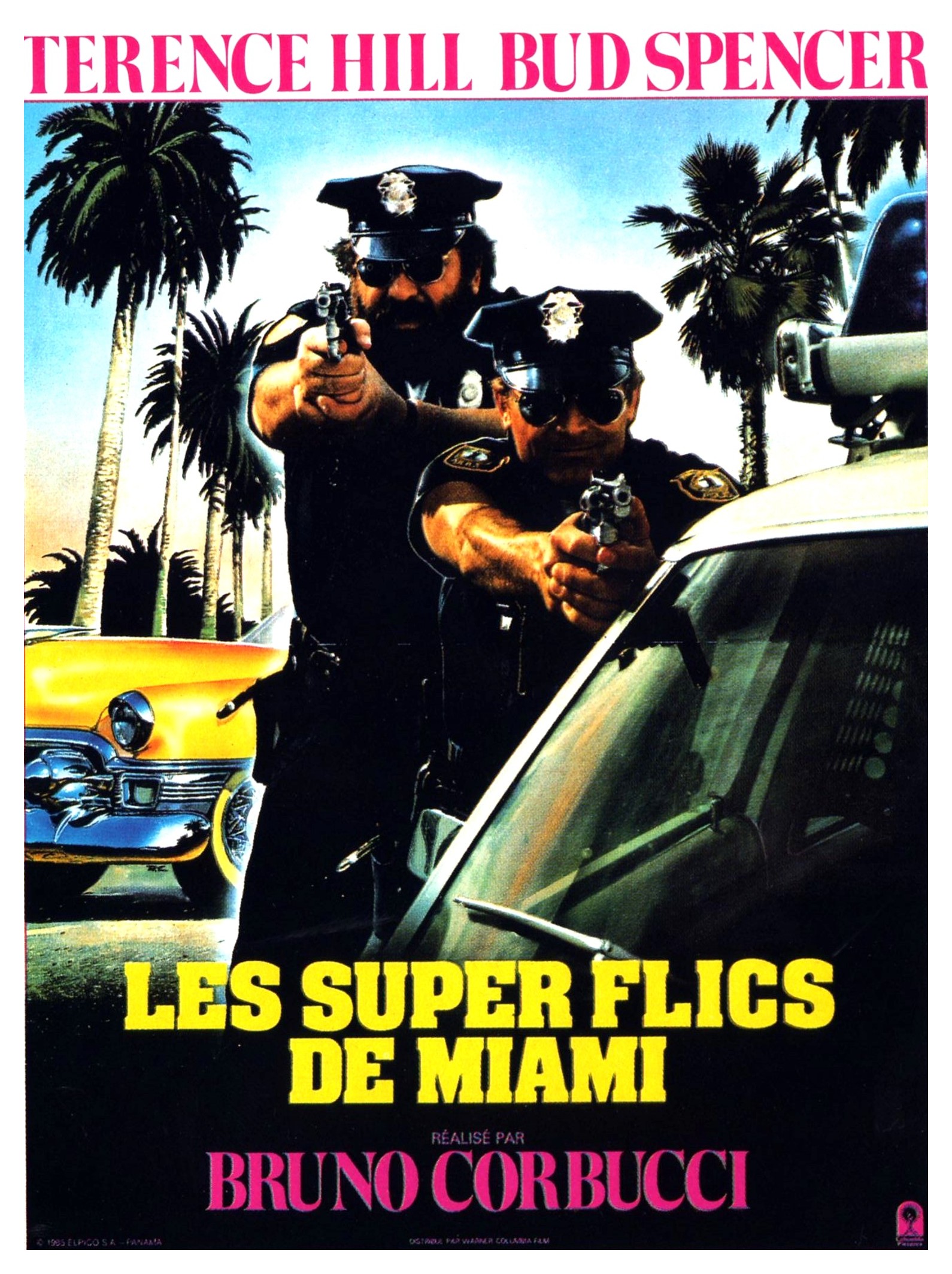 affiche du film Les super-flics de Miami