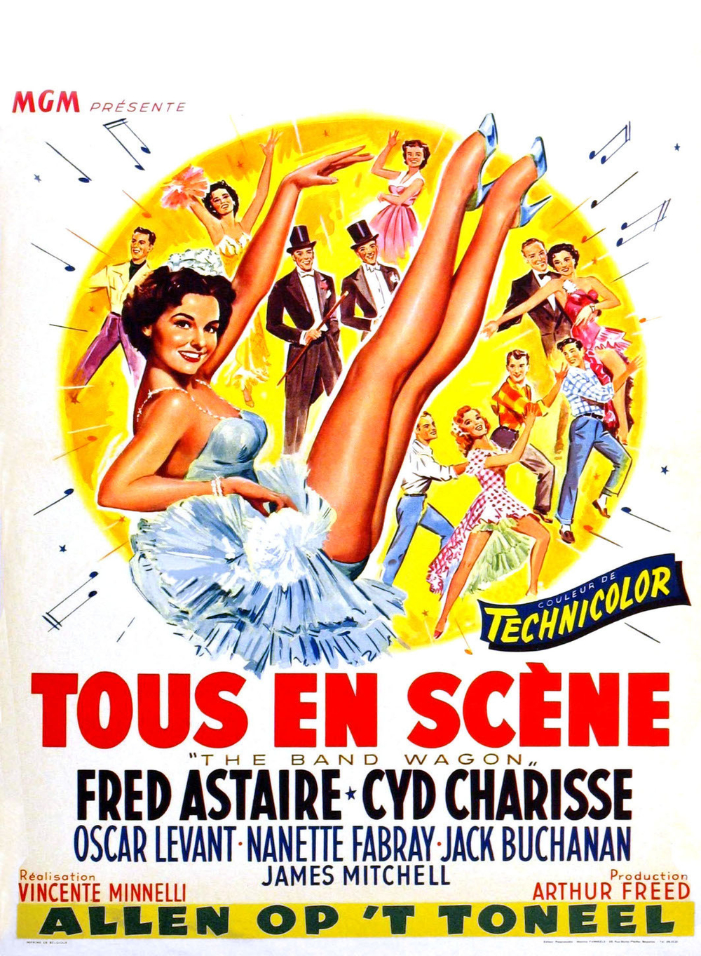 affiche du film Tous en scène ! (1953)