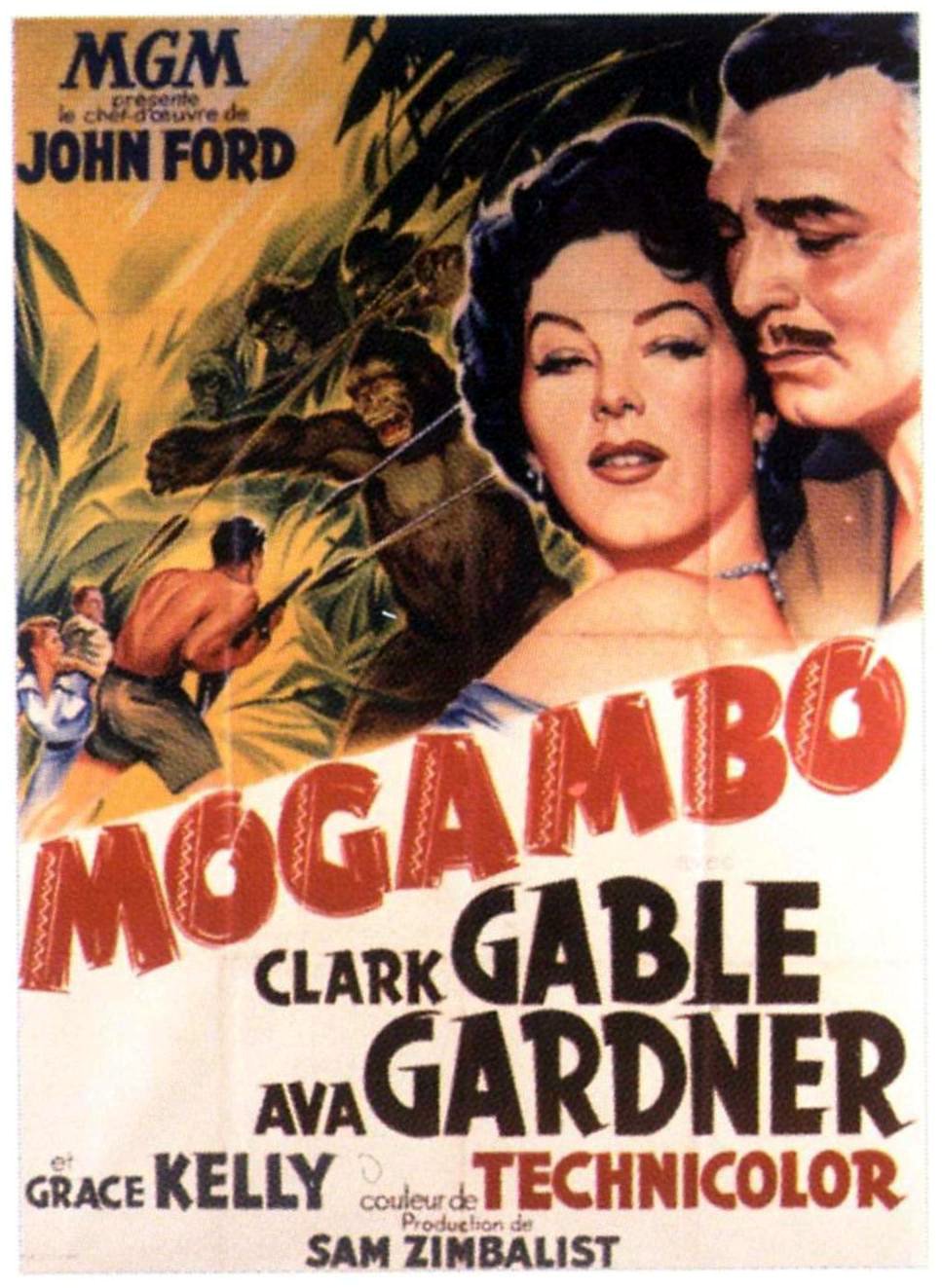 affiche du film Mogambo