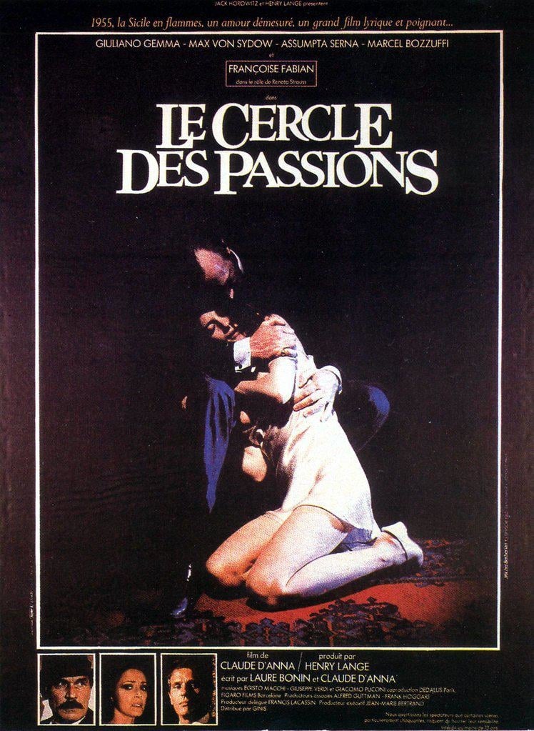 affiche du film Le cercle des passions