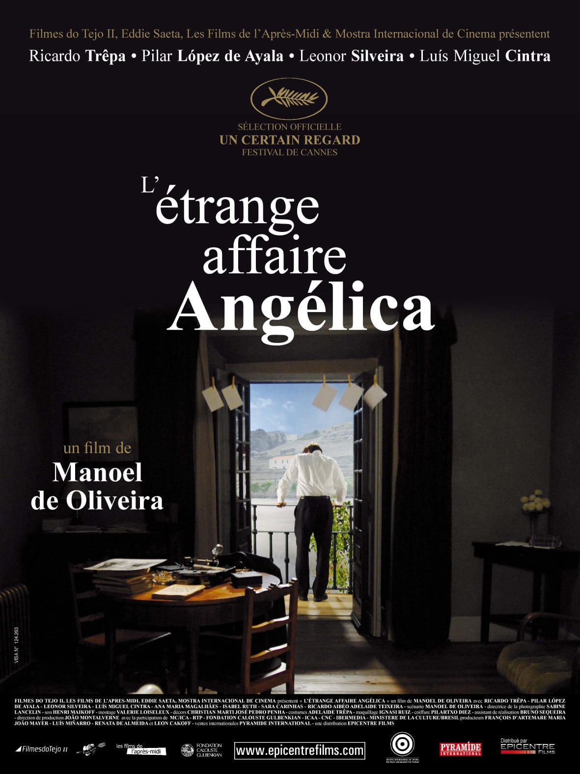 affiche du film L'étrange affaire Angélica