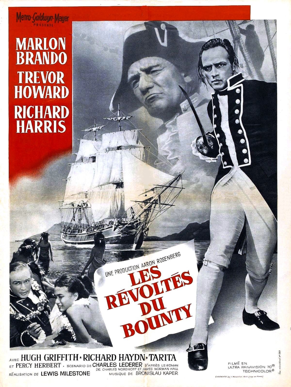 affiche du film Les révoltés du Bounty (1962)