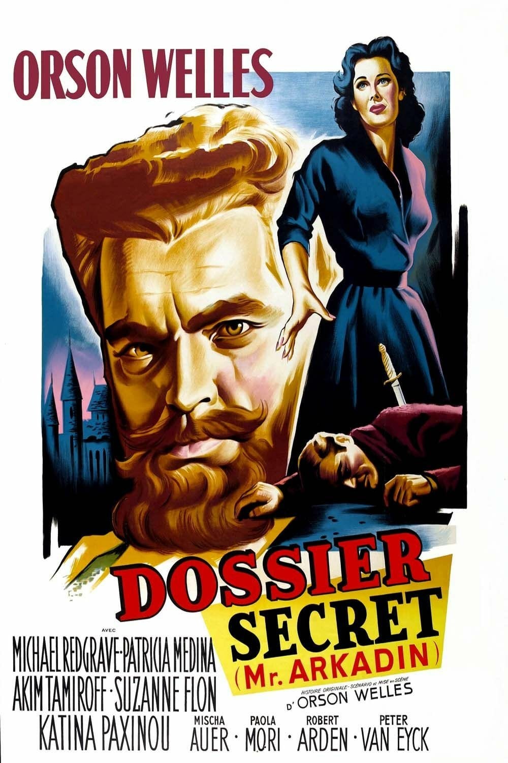 affiche du film Monsieur Arkadin - Dossier secret