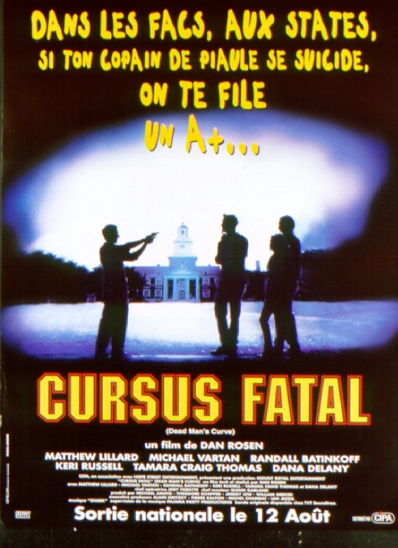 affiche du film Cursus fatal