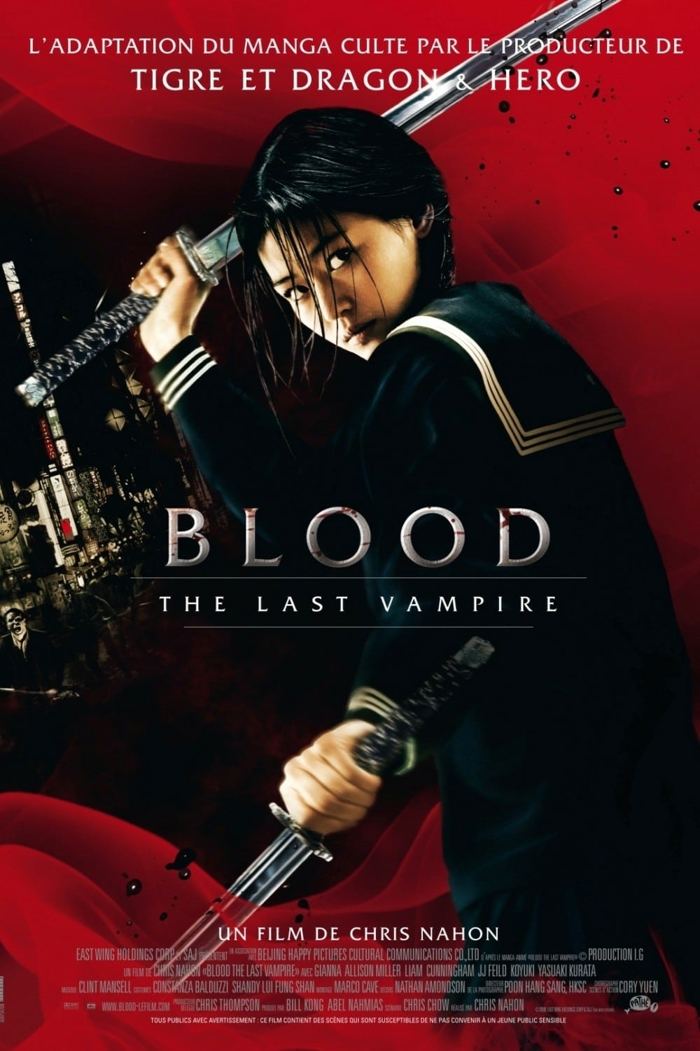 affiche du film Blood: The Last Vampire
