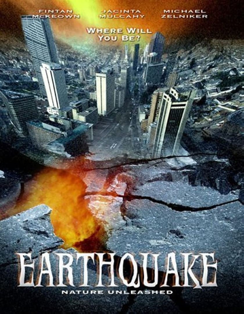 affiche du film Tremblement de terre