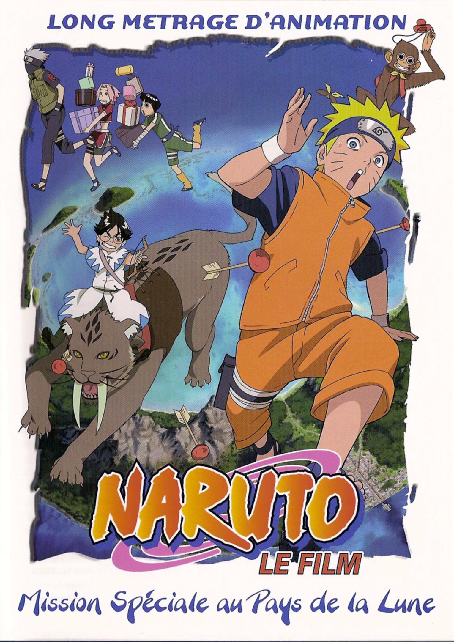 Gekijōban Naruto Daikōfun Mikazukijima No Animaru Panikku Dattebayo Naruto Le Film 3: Panique sur l'île du croissant de lune - Seriebox