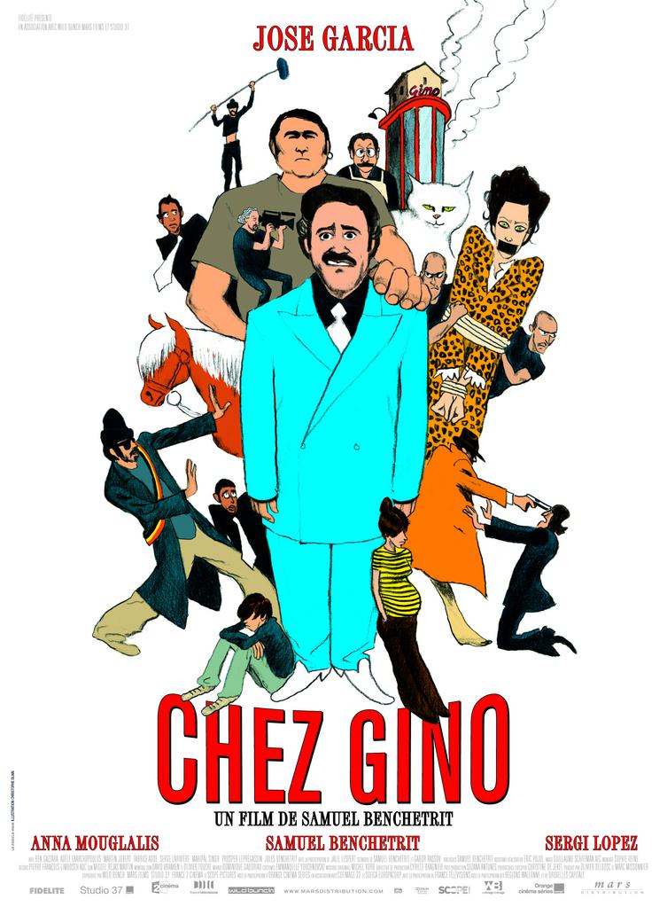 affiche du film Chez Gino