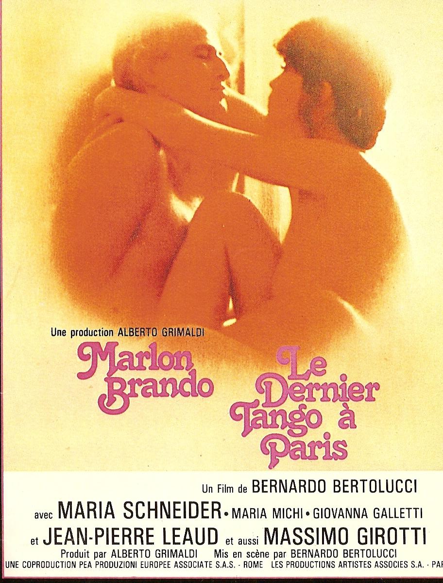 affiche du film Le dernier Tango à Paris
