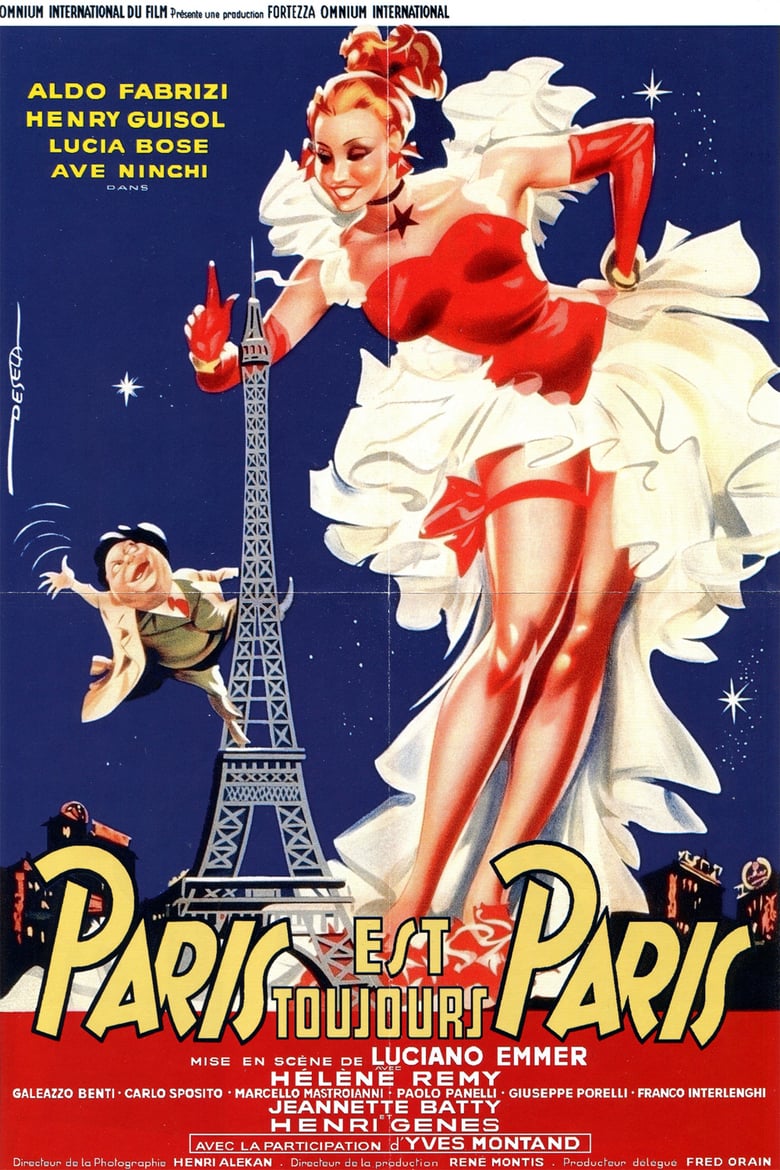 affiche du film Paris est toujours Paris