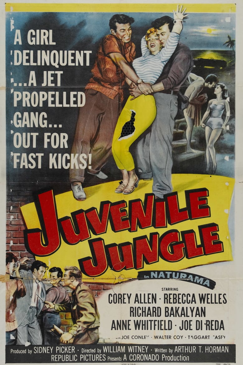 affiche du film Juvenile Jungle