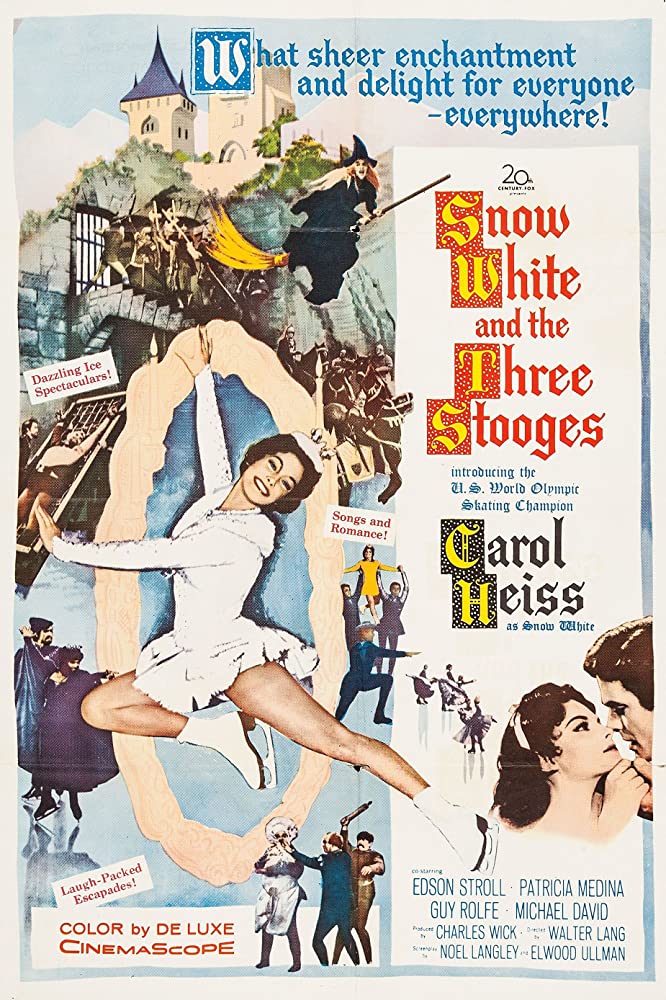 affiche du film Blanche Neige et les Trois Stooges