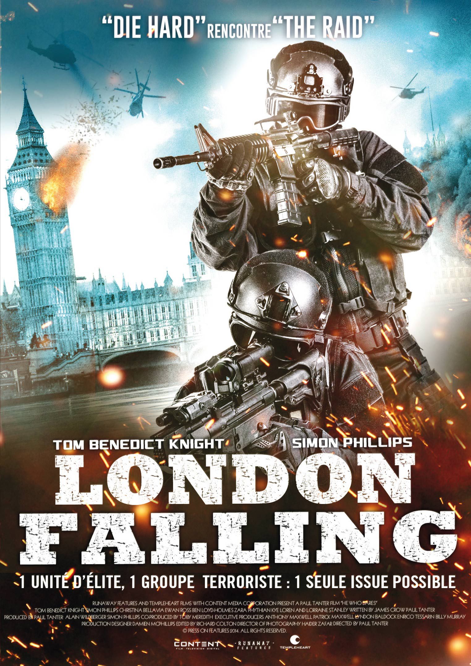 affiche du film London Falling