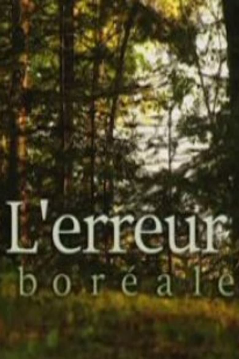 affiche du film L'erreur boréale