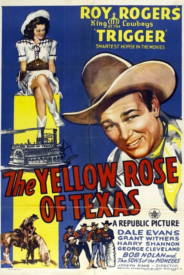 affiche du film The Yellow Rose of Texas