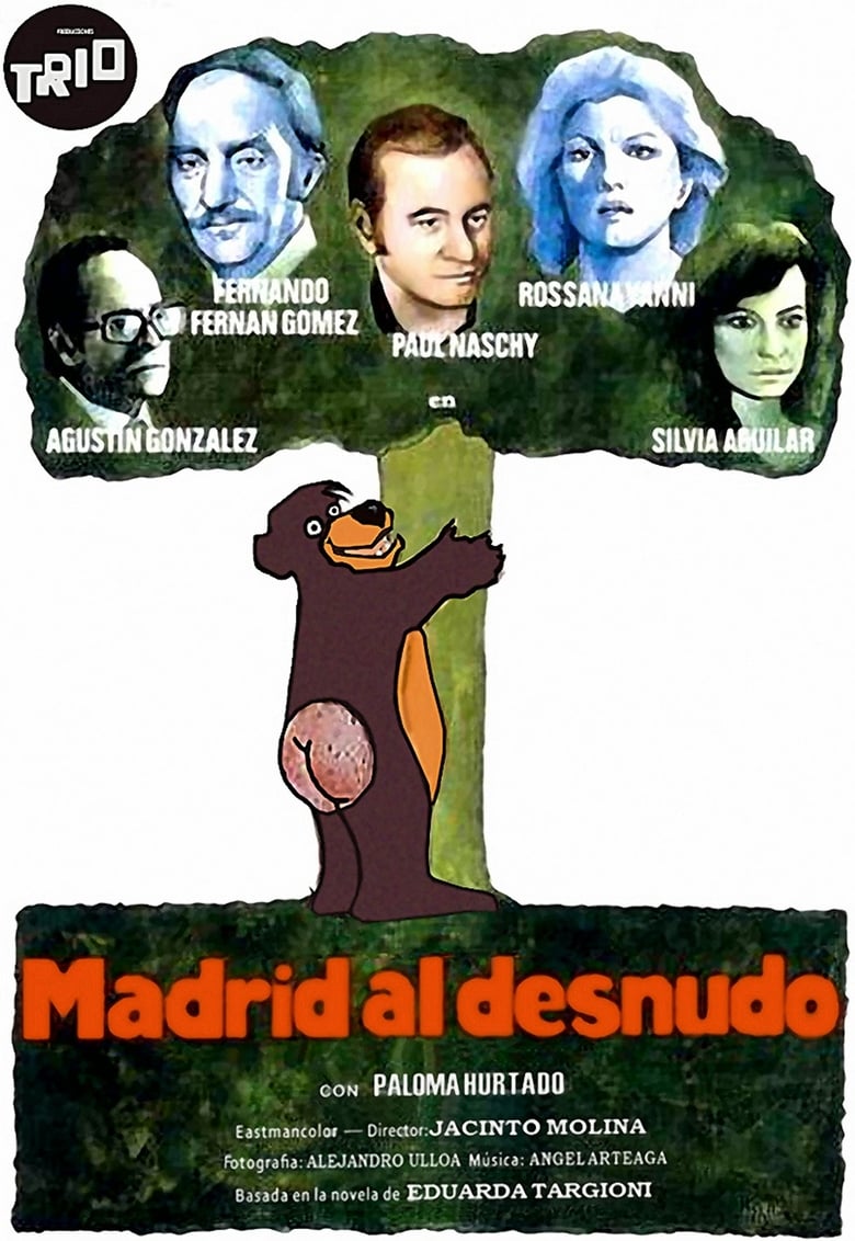 affiche du film Madrid al desnudo