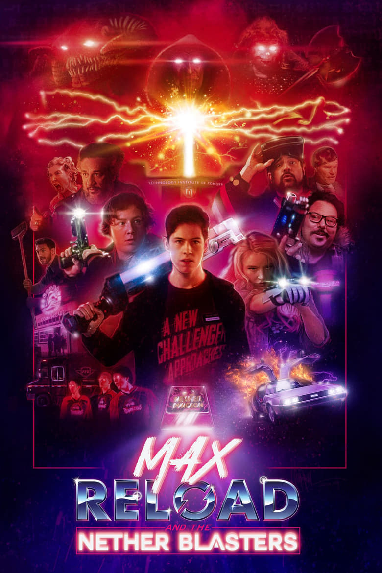 affiche du film Max Reload and the Nether Blasters