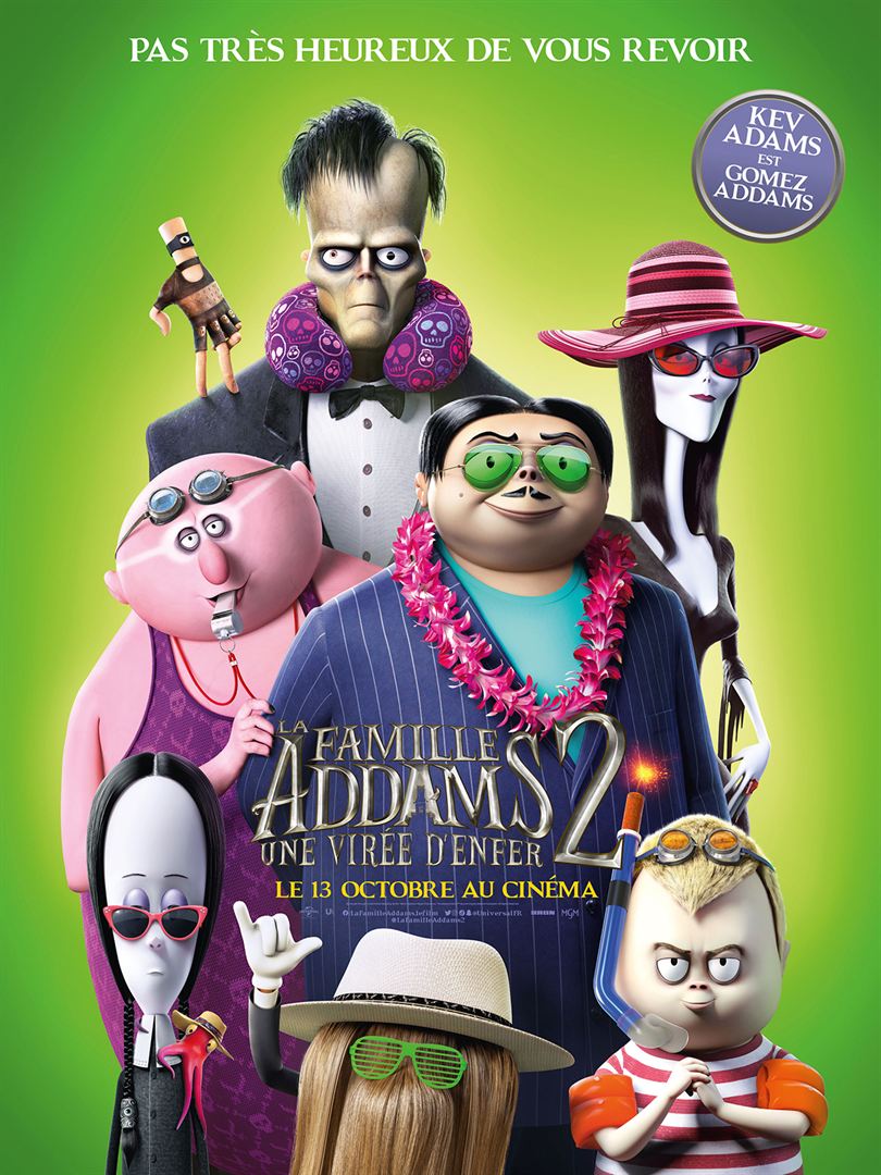 affiche du film La Famille Addams 2