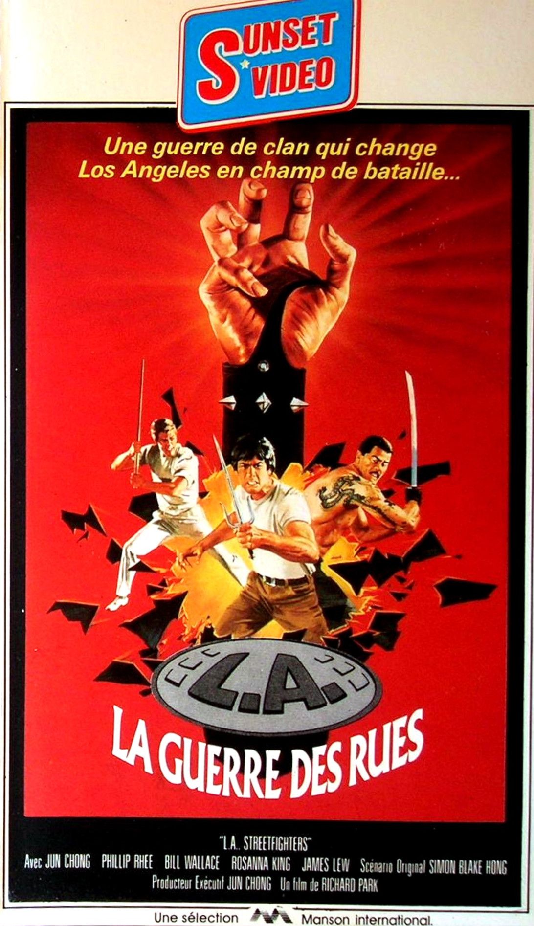 affiche du film L.A. Streetfighters