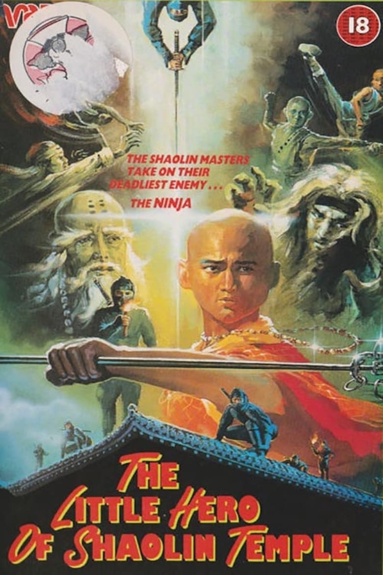 affiche du film Les jeunes bonzes du temple de Shaolin