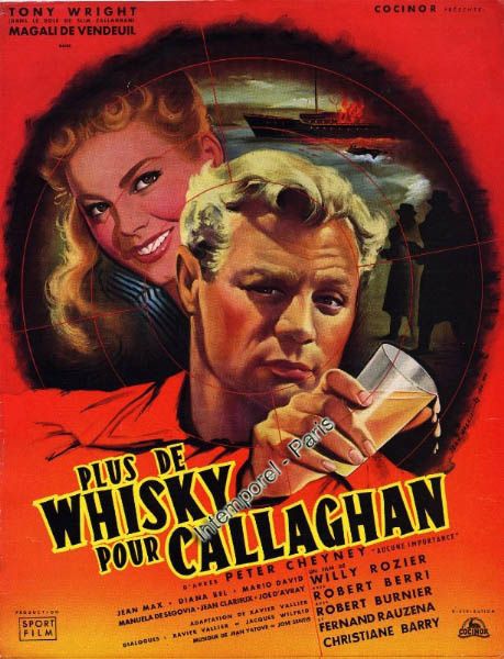 affiche du film Plus de whisky pour Callaghan!