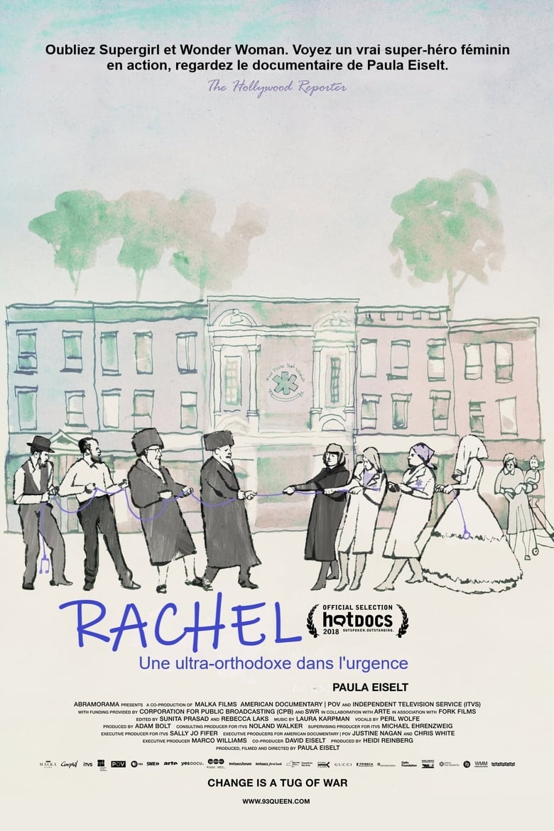 affiche du film Rachel, une ultra-orthodoxe dans l'urgence