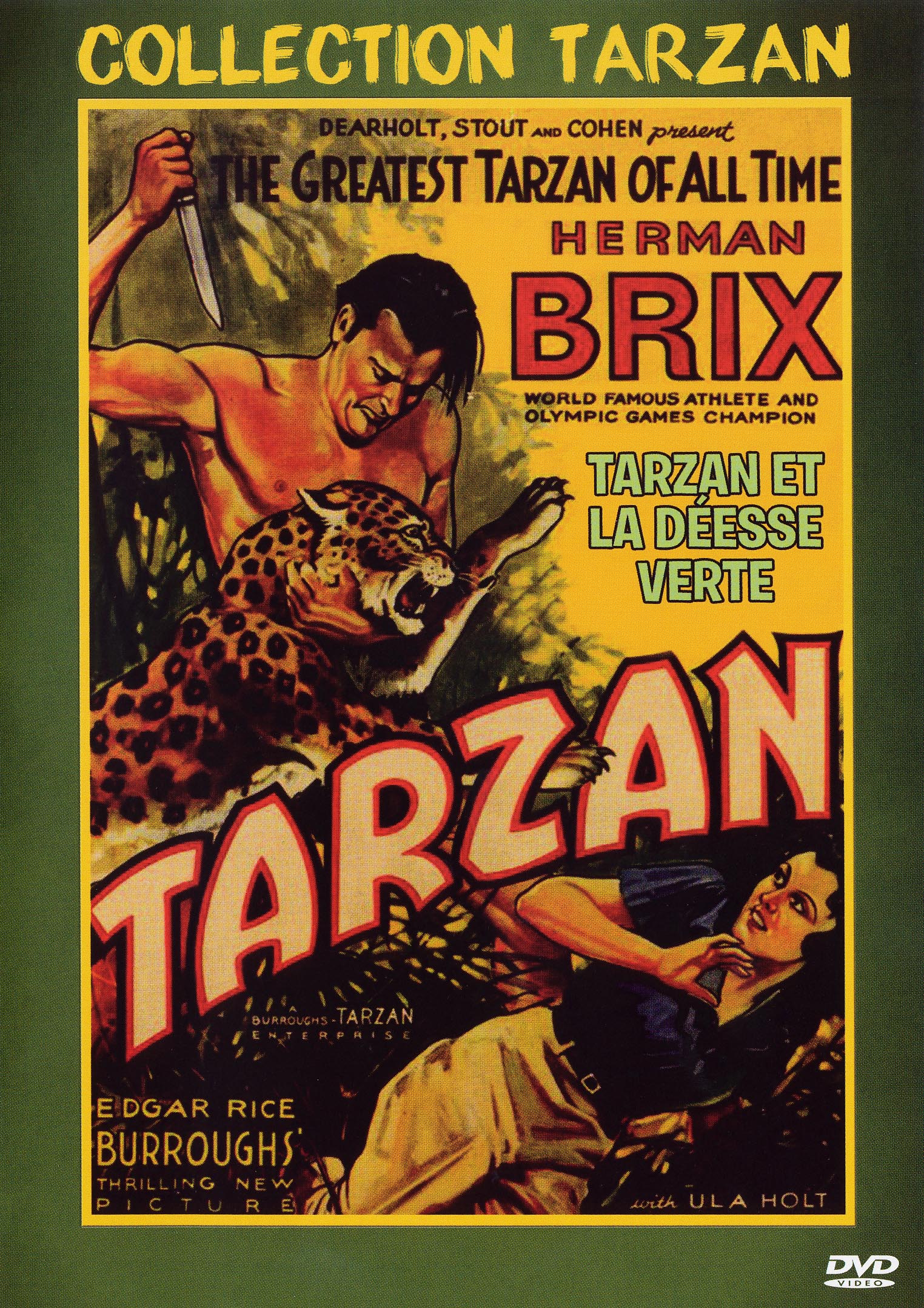 affiche du film Tarzan et la déesse verte