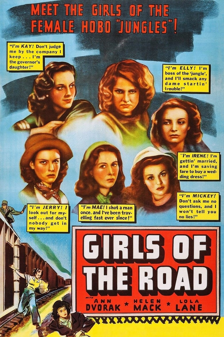 affiche du film Girls of the Road