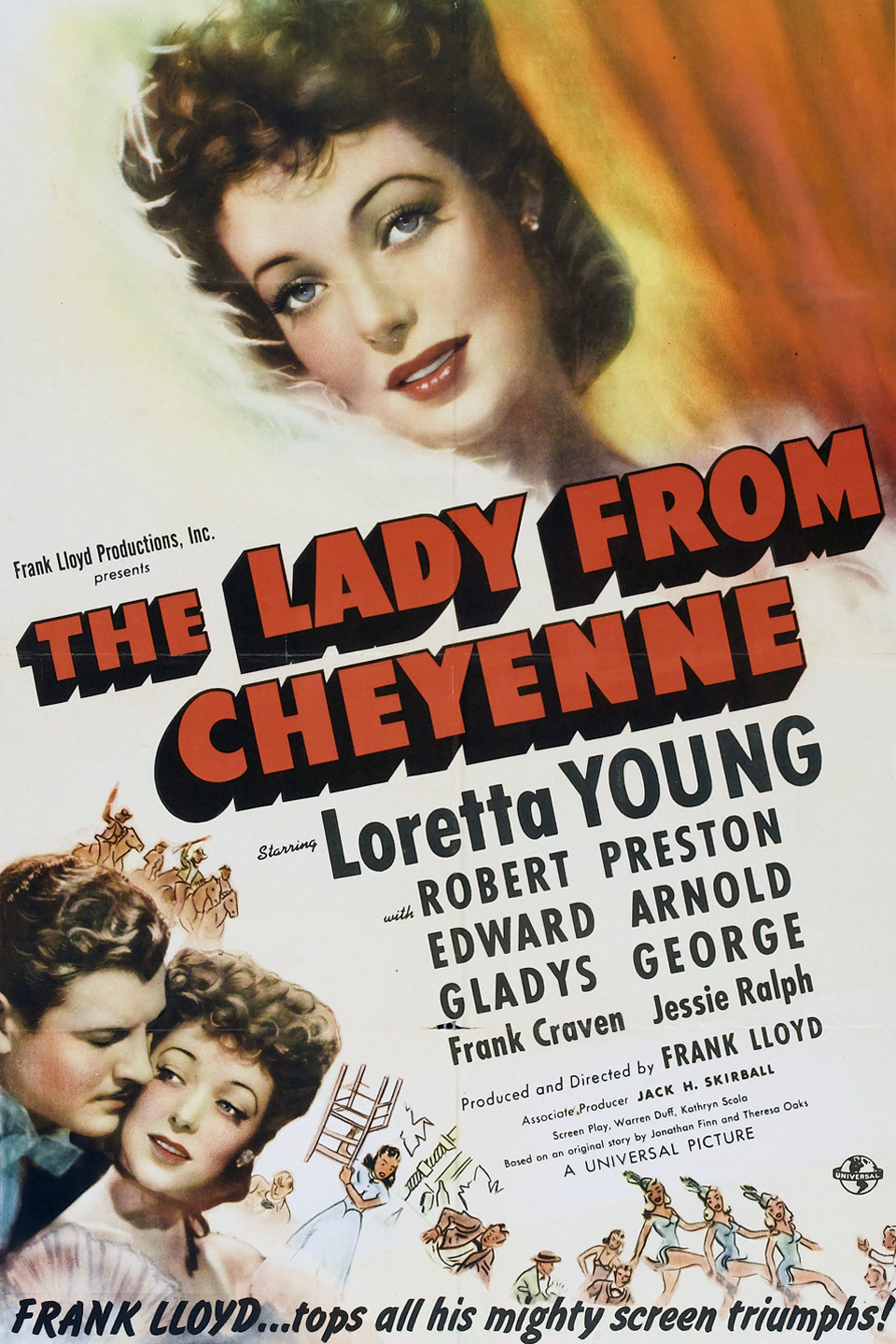 affiche du film The Lady from Cheyenne