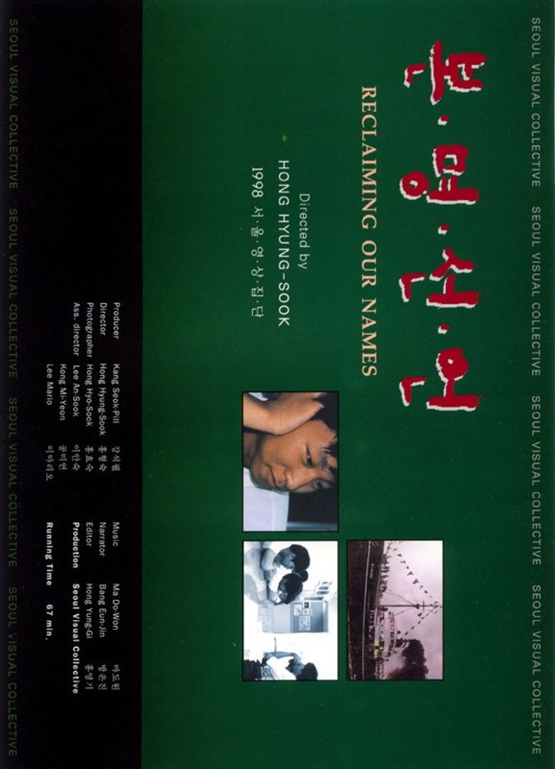 affiche du film Reclaiming Our Names