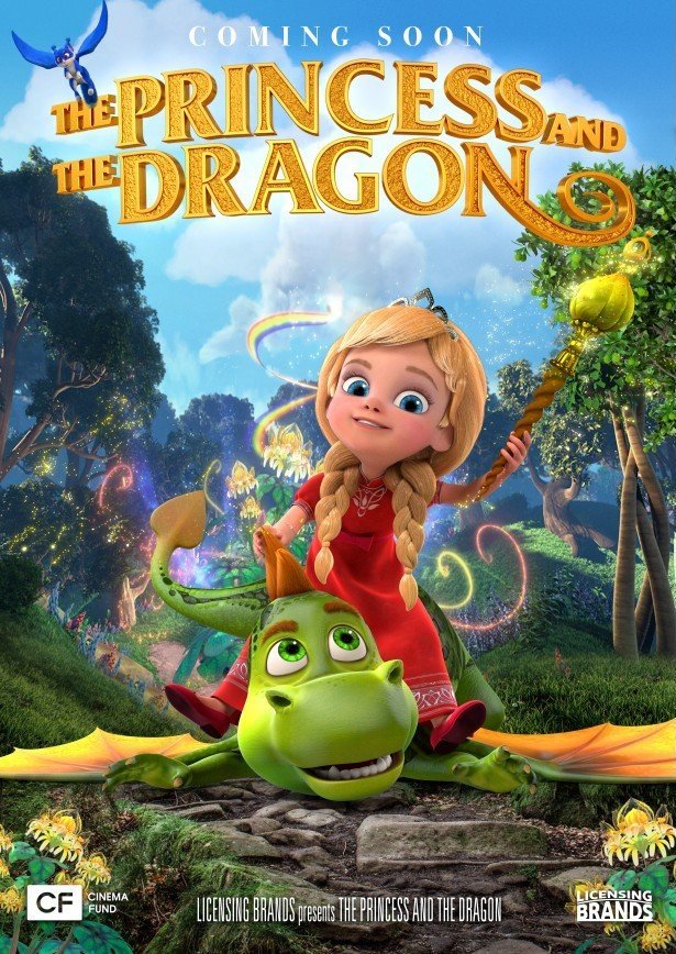 affiche du film La Petite Princesse et le Dragon
