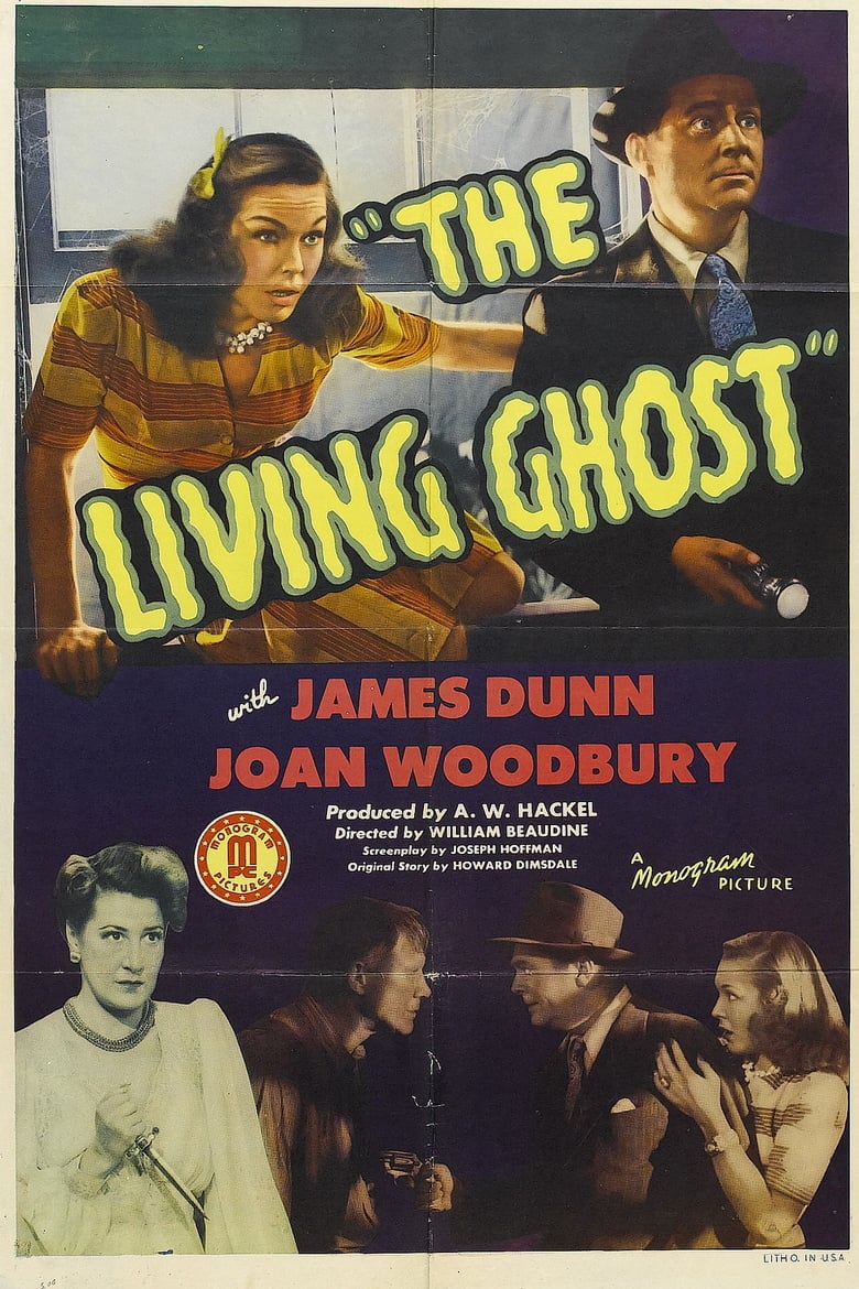 affiche du film The Living Ghost